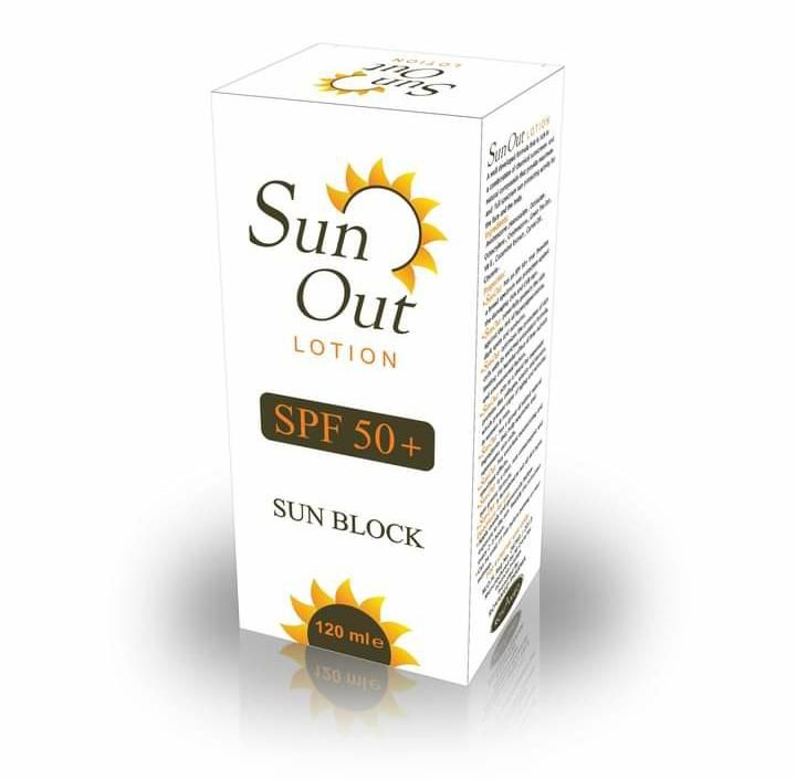 Sun Out | Sun Block Lotion SPF50+ | 120ml