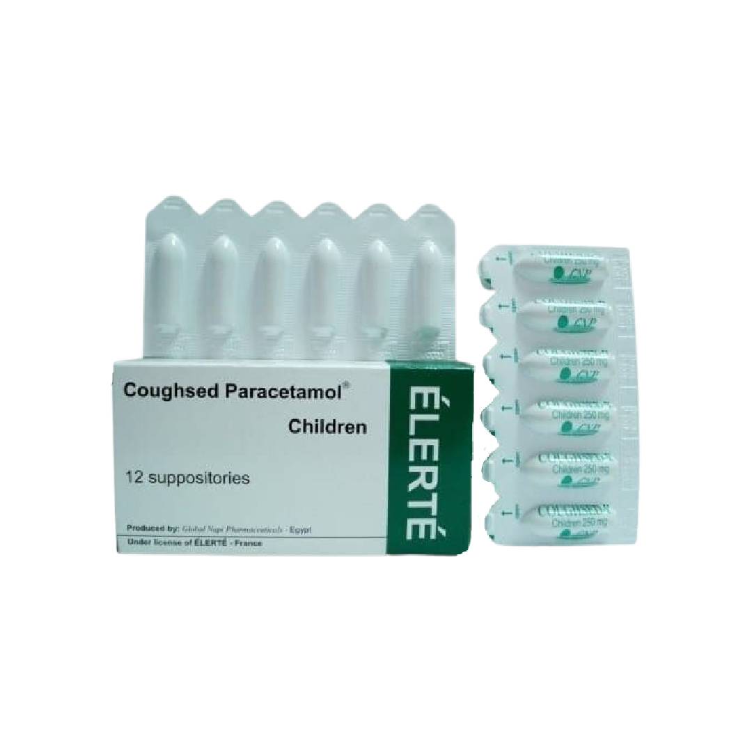Coughsed Paracetamol For Children | 12 Supp