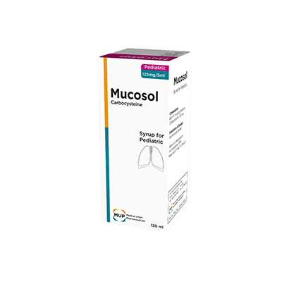 Mucosol 125mg / 5ml inf Syrup for Children | 120ml