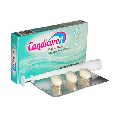 Candicure 1 | 600mg 3 Vag. Ovules