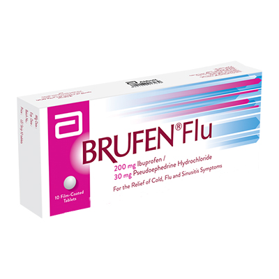 Brufen Flu For Cold | 10 Tabs
