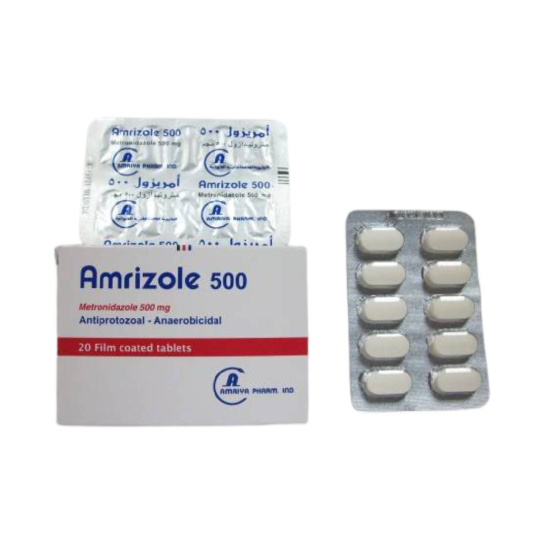 Amrizole To Treat Bacterial Infection 500mg | 20 Tabs