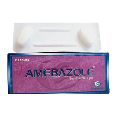 Amebazole | To Treat Acute Amebiasis | 1gm | 2 Tabs