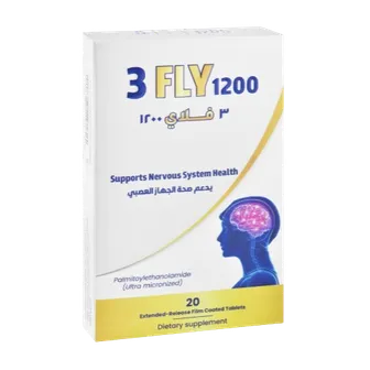 3 Fly Dietary Supplement 1200mg | 20 Tabs