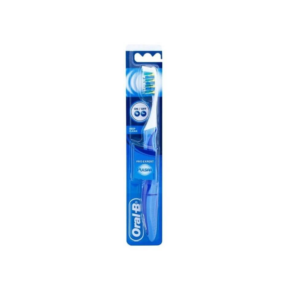 Oral B Pro-Expert Pulsar Toothbrush - 35 Medium, Multi Color