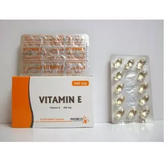 VITAMIN - E-  400  MG  24 CAP (SOFT)