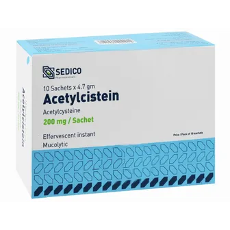 Acetylcistein Expectorant 200mg | 10 Sach