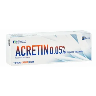 Acretin | 0.05% Cream for Acne Treatment | 30gm