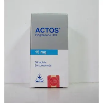 Actos | Diabetes | 15 mg | 30 Tab