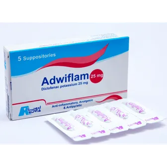 Adwiflam | 25Mg | 5 Suppositories