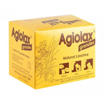 Agiolax Natural Laxative Granules | 12 Sachets