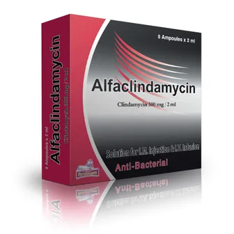 Alfaclindamycin | Antibiotic 300mg/2ml | 5 Amp
