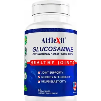 Alflexil | Glucosamine Dietary Supplement | 60 Caps