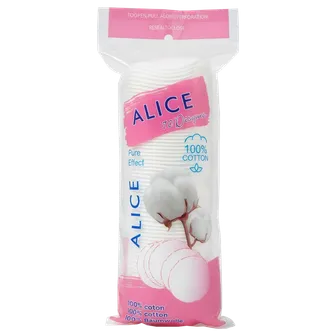 Alice | Makeup Remover Cotton Pads | 70 Pcs