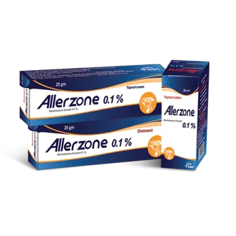 ALLERZONE 1% 25GM CREAM