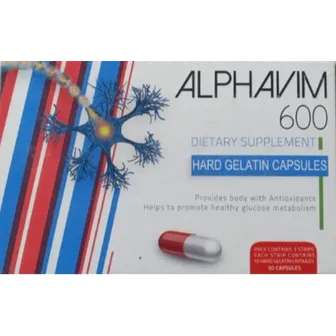 Alphavim 600mg | 20 Caps