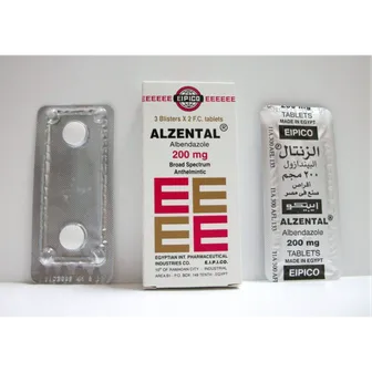 Alzental | worms infections | 200mg | 6 Tabs