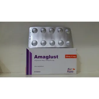 Amaglust | Regulating Sugar Level | 30 mg/2 mg | 30 Tab