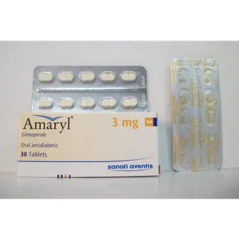 Amaryl Lower Blood Sugar 3 mg | 30 Tab