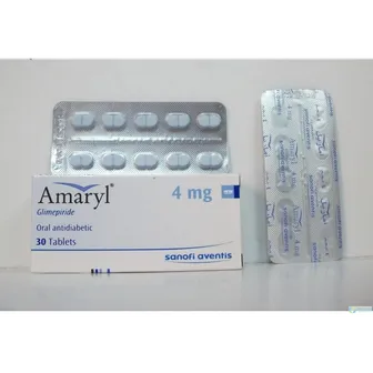 Amaryl Lower Blood Sugar 4 mg | 30 Tab