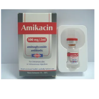 Amikacin | Antibiotic | 500 mg per 2 ml | 1 Vial