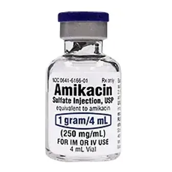 Amikacin | Antibiotic | 1 mg | 1 Vial