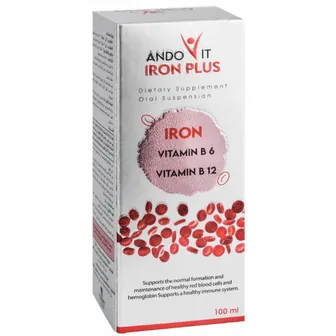 Andovit Iron Plus Syrup | 100ml
