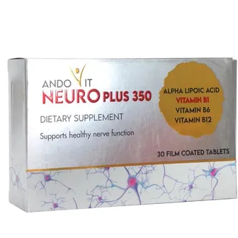 Andovit Neuro Plus 350mg | 30 Film Coated Tabs