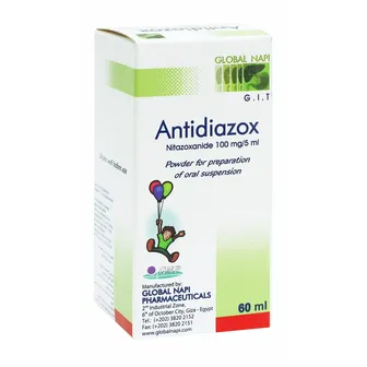 Antidiazox | Susp Anthelmintics 100mg/5ml | 60ml