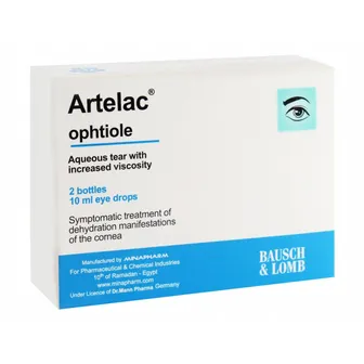 Artelac | Ophtiole Eye Drops 10ml | 2 Pcs