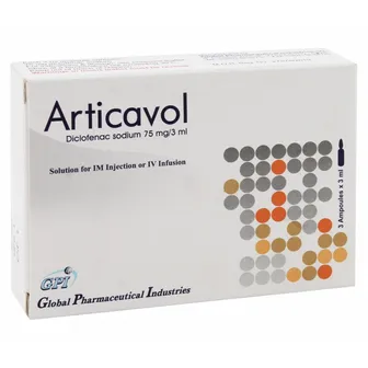 Articavol | Pain Reliever 75mg/3ml | 3 Amps