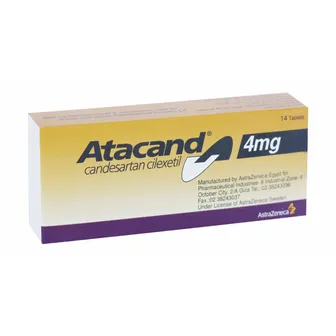 Atacand Blood Pressure 4mg | 14 Tabs