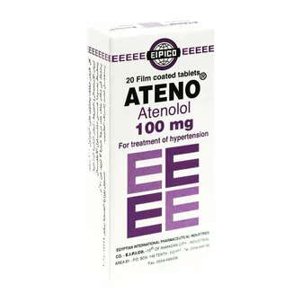 Ateno | High Blood Pressure 100mg | 20 Tabs