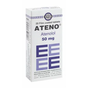Ateno | High Blood Pressure 50mg | 20 Tabs