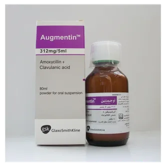 Augmentin | Antibiotic | 312 mg per 5 ml | 80 ml