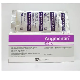 Augmentin | Antibiotic | 625 mg | 10 Tabs