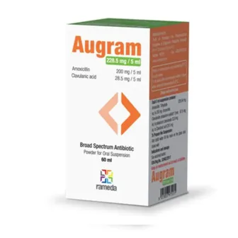 Augram | 228.5mg/5ml Powder for Oral Suspension | 60ml