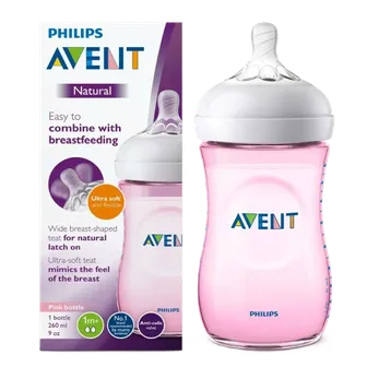 Philips | Avent Natural Pink Biberone | 260ml