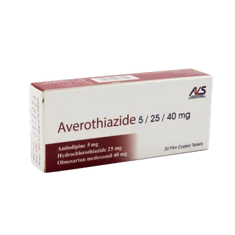 Averothiazide | 5/40/25mg | 30Tab