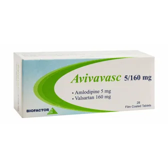 Avivavasc High Blood Pressure 5/160mg | 28 Tabs