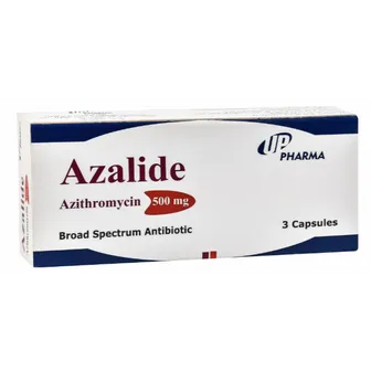 Azalide Broad Spectrum Antibiotic 500mg | 3 Caps