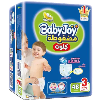 Baby Joy | Culotte Diaper Size 3 | 48 Pcs