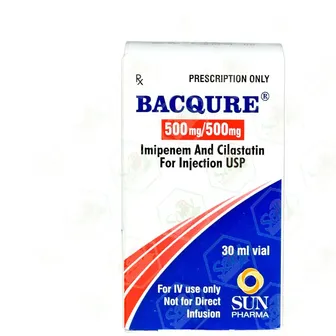 Bacqure 500/500mg IV vial | 30ml