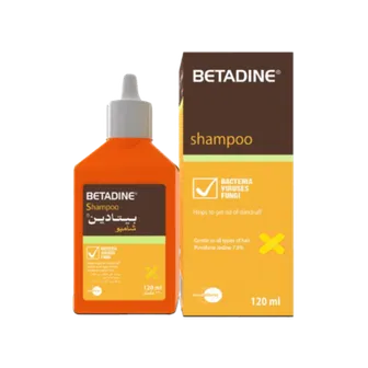 BETADINE SHAMPOO 120 ML