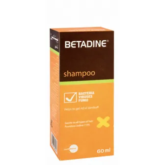 Betadine | 7.5% Shampoo | 60ml