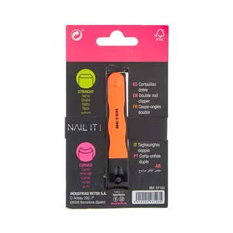 Beter | Double Nail Cliper Curved