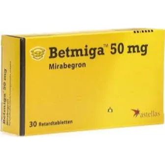 Betmiga | Involuntary Urination | 50 mg | 30 Tab