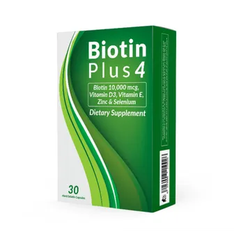 Biotin Plus 4 10000 Mcg Dietary Supplement | 30 Caps