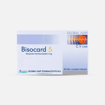 Bisocard High Blood Pressure 5mg | 30 Tabs