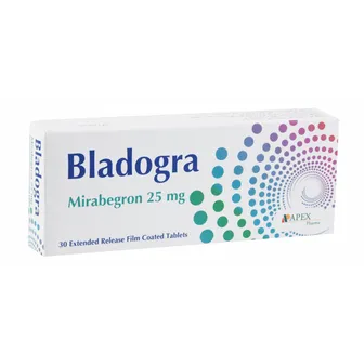 Bladogra XR 25mg | 30 Tabs